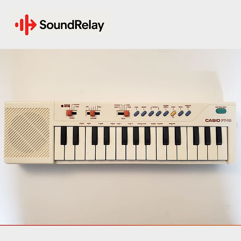 Casio PT-10 29-Key Mini Synthesizer | Reverb