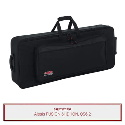 Gator Keyboard Case fits Alesis FUSION 6HD, ION, QS6.2