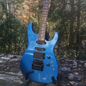 Jackson Soloist Student 1986 Blue | Reverb