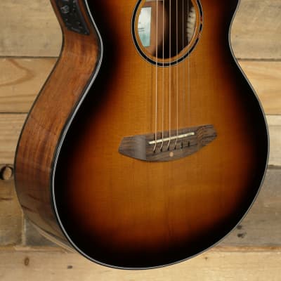 Breedlove ECO Discovery S Companion CE Acoustic/Electric Guitar Edgeburst w/ Gigbag "Excellent Condition" image 1