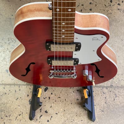 Pratley SH90-R Electric Semi-Hollow Guitar | Cherry Red image 5