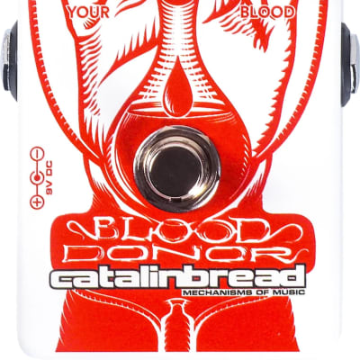 catalinbread BLOOD DONOR ファズディストーション Catalinbread Blood Donor Limited Edition Fuzz Pedal 2023