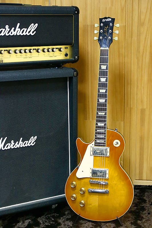 Rare Left Handed 1996 Orville Les Paul Standard LPS-75LH