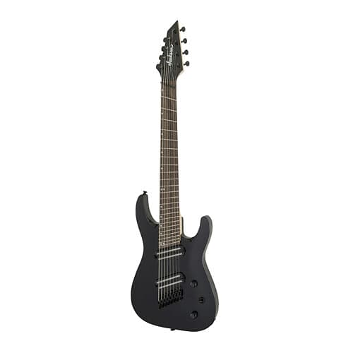 Jackson X Series Dinky Arch Top DKAF8 MS 8-String, Laurel Fingerboard,  Multi-Scale Electric Guitar with 24 Jumbo Frets (Right-Handed, Gloss Black)