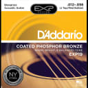 D'Addario EXP19 Light Top Med Bottom Bluegrass Acoustic Guitar Strings 12-56