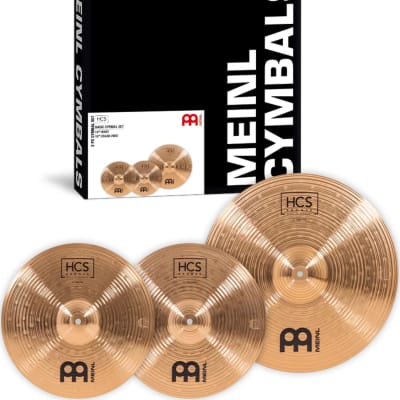 Meinl HCS Bronze Complete Cymbal Set image 1