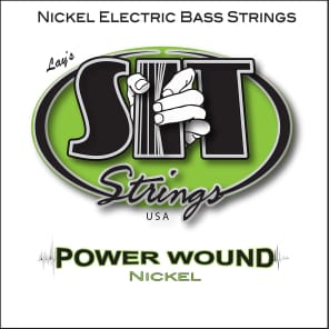 SIT NR45105L Power Wound Nickel Plated Bass Strings - Medium-Light (45-105)