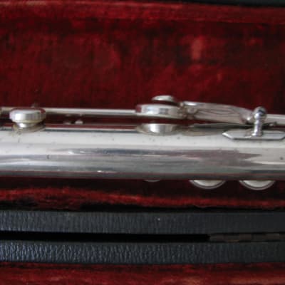 DeFord Flute, Silver plated, Used -looks good, needs work image 6