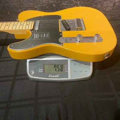 Fender Player Telecaster Left-Handed Electric Guitar (Butterscotch Blonde, Maple Fingerboard) (Carle image 3