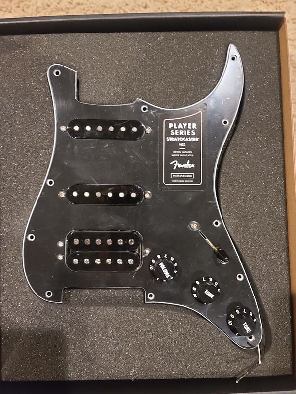 Fender Stratocaster HSS Loaded Pickguard | Reverb