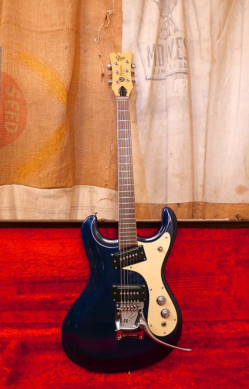 ギター Mosrite USA Ventures V-64 model Ink Blue Mosrite USA Ventures V-64 model Ink Blue - メルカリ