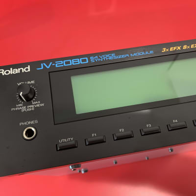 Synthesizer Roland JV-1080 64-Voice Synthesizer Module With Expander and Orchestral Modules