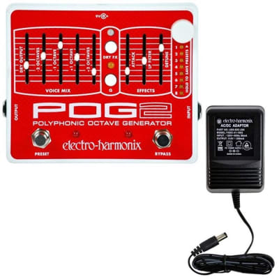 Electro-Harmonix POG2 Polyphonic Octave Generator Pedal image 1