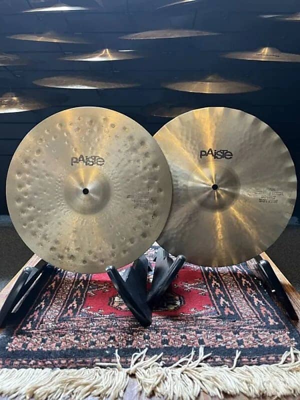 Paiste 14" Dark Sound Edge Hihat 70's image 1