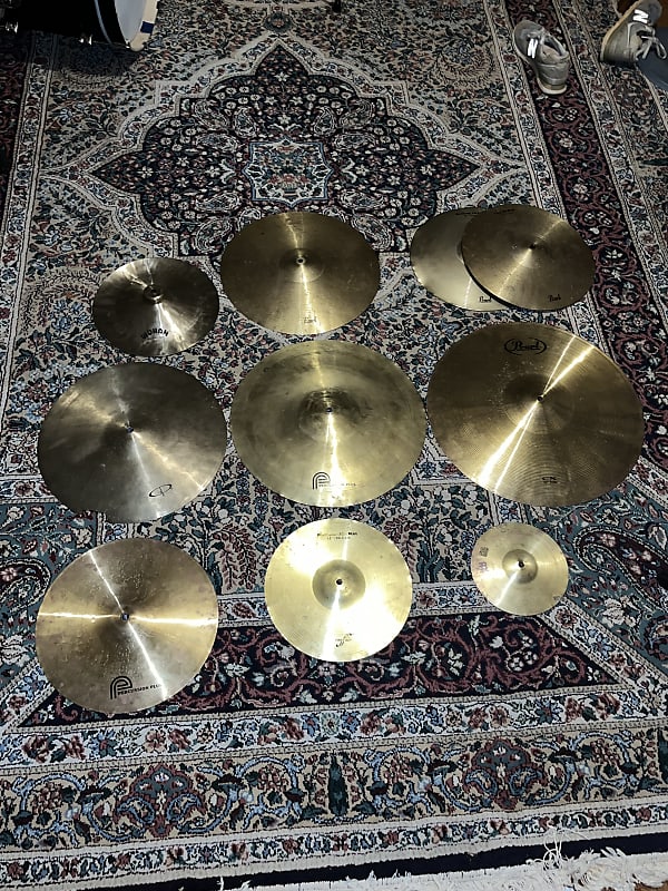 Assortment of Cheap Cymbals Reverb