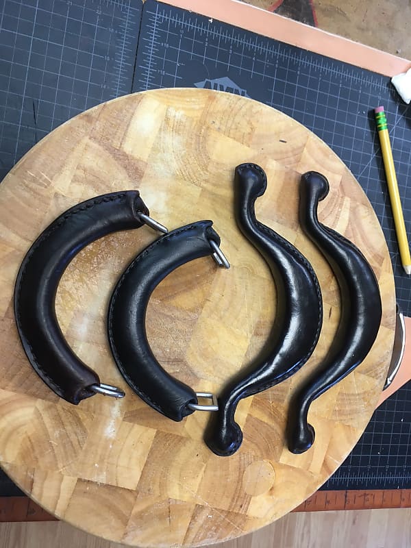 Hand Made Leather Handles for Amps, Cases, Vintage Gibson and