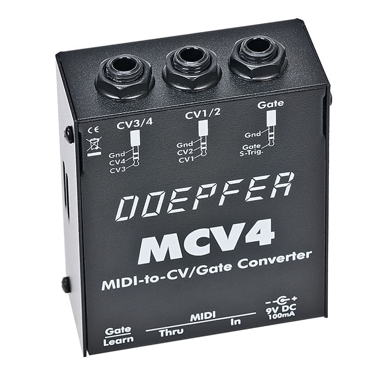 Doepfer MCV4 MIDI to CV/Gate Convertor image 1