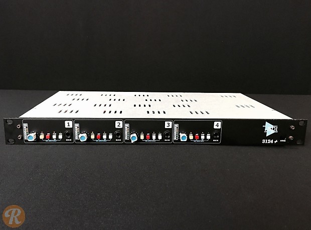 API 3124+ 4 Channel Mic Preamp image 1