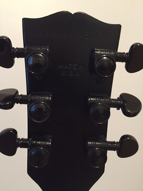 Gibson Les Paul studio Gothic II 2007 Black | Reverb