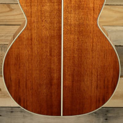 Takamine NEX Legacy EF508KC Acoustic/Electric Guitar Natural w/ Case image 3