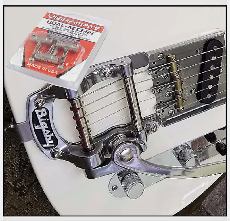 ON SALE Bigsby B5, Vibramate V5TEV, & Saddles upgrade Fits
