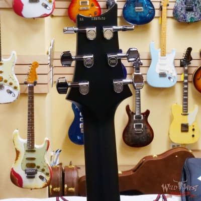 Paul Reed Smith PRS Wild West Guitars Special Run CE 24 Painted Black Neck 57/08 Covered Pickups Faded Grey Black Blue Burst 7.65 LBS image 8