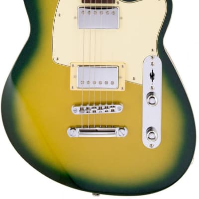 Reverend Charger HB Solidbody Electric Guitar - Citradelic Sunset image 1