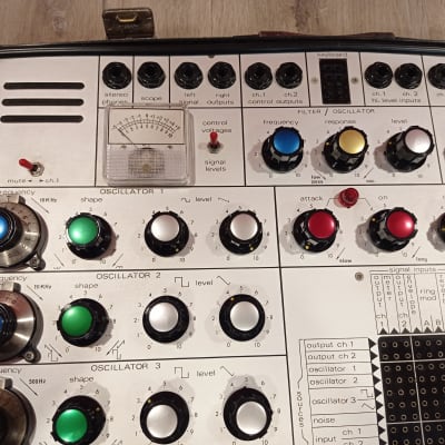 EMS Synthi AKS 73' vintage synthesizer, recent restored and serviced with care. image 11