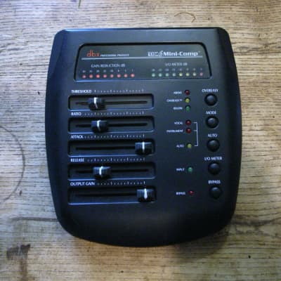 dbx MC-6 mini-comp（DBX MC6 'Mini-Comp' desktop compressor）