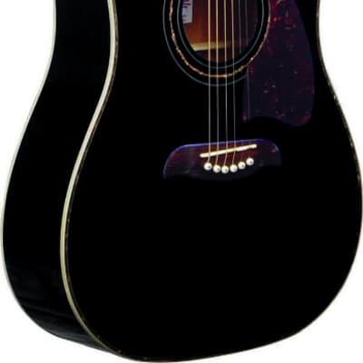 Oscar Schmidt OG2B Guitar - Acoustic Dreadnought Size in Black Finish - New for sale