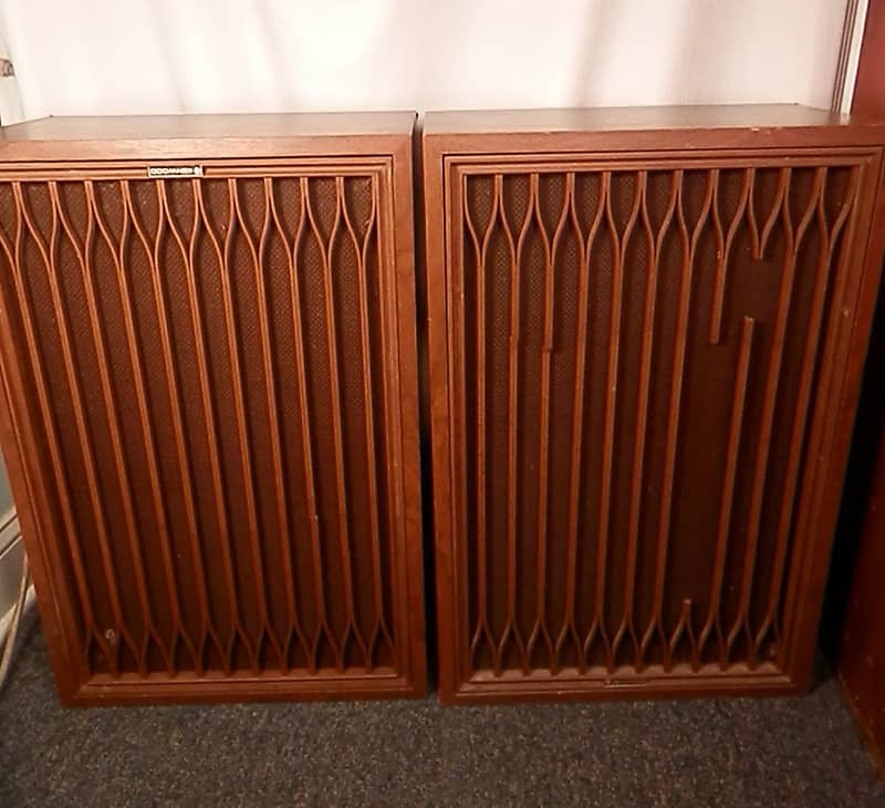 Kenwood KL-777D Stereo Speakers Pair vintage used Tested  			