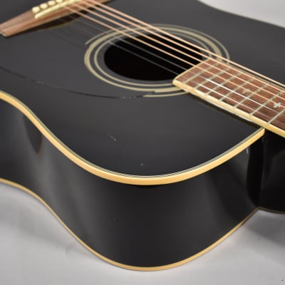 1997 Fender DG-16 Acoustic Black image 6