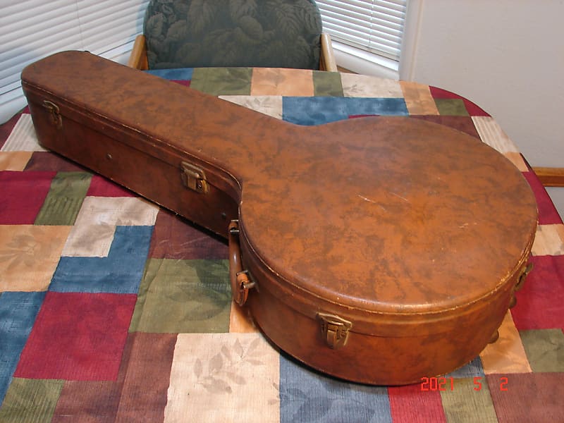 Vintage 1950's Lifton Gibson Tenor Banjo Hard Case OHSC Reverb
