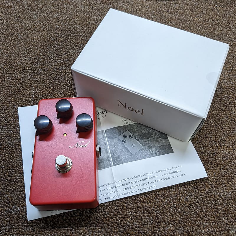 c. 2019 Noel Voile Overdrive Pedal - Made in Japan Hand Wired Boutique  Build w/ original box