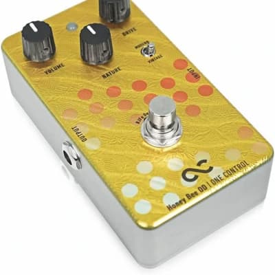 New One Control Honey Bee Overdrive Guitar Effects Pedal image 3