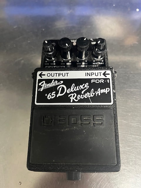 Boss FDR-1 Fender '65 Deluxe Reverb Amp Pedal | Reverb