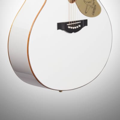 Gretsch G5022CWFE Rancher Falcon Jumbo Acoustic-Electric Guitar, White image 2