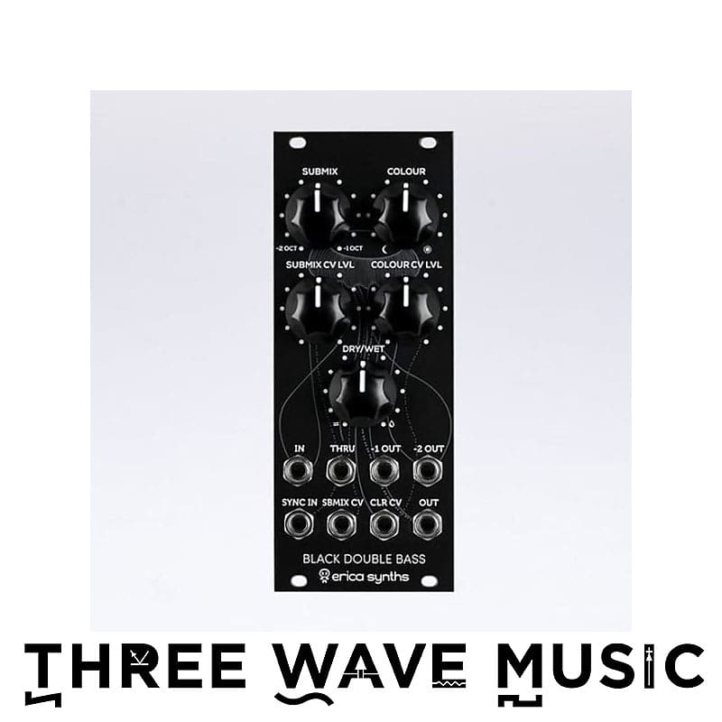 Erica Synths Black Double Bass [Three Wave Music] image 1