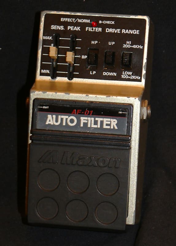 Maxon AF-01 Auto Filter 1980s MIJ Made in Japan Vintage