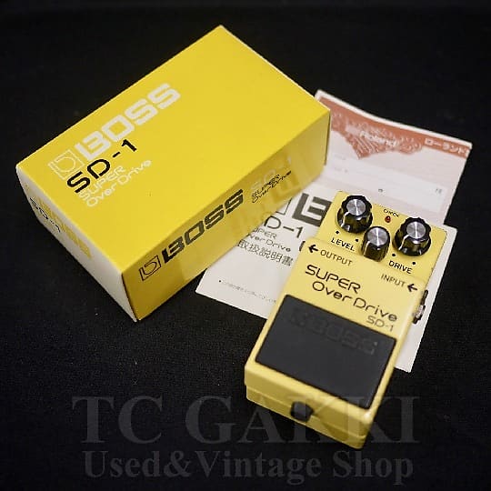 BOSS SD 1 SUPER Over Drive JAPAN NEC C4558C