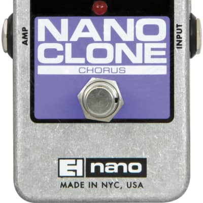 Electro Harmonix Nano Clone Analog Chorus Guitar Pedal image 1