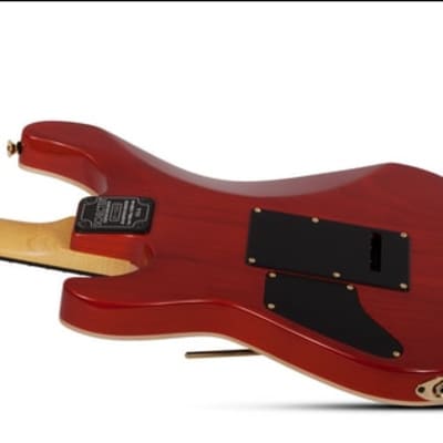 Schecter California Classic Series Electric Guitar w/ Case - Bengal Fade 7303 image 8