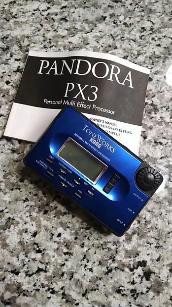 Korg ToneWorks PX3 Pandora Personal Multi Effects Processor w/Box