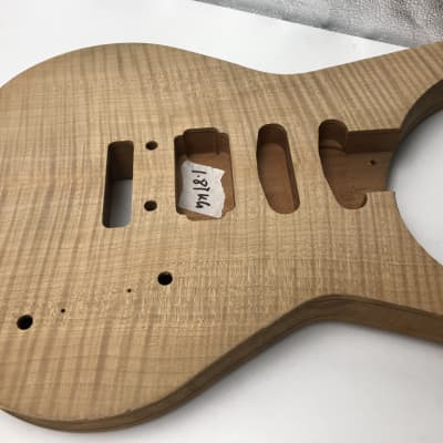 Hummingbird Electric guitar unfinished body for st style 1.87kg 0209-2 image 4