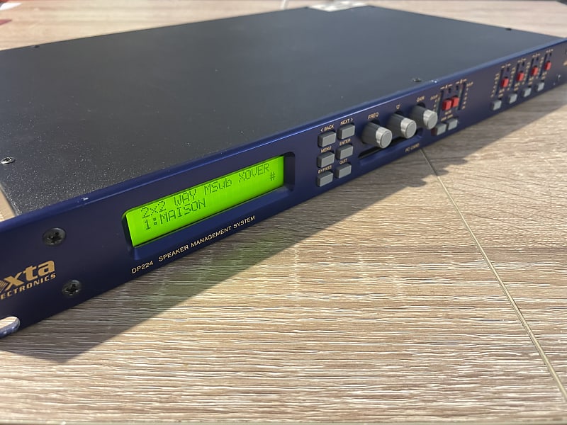 XTA dp224 audio processor 2in, 4out. | Reverb Italia