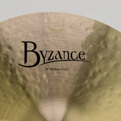 Meinl 16" Byzance Traditional Medium Crash Cymbal imagen 2
