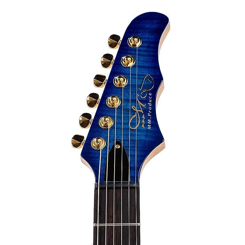 MD Guitars MD-Premier MD-G4 / SPT (See-through Blue) [Special Price]