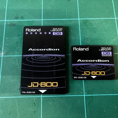 Roland SL-JD80-08 Accordion ROM CARD SET jd-990 jd-800