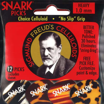 Snark Sigmund Freud's Celluloids Pick, Heavy 1.0mm - 12 Pack image 1