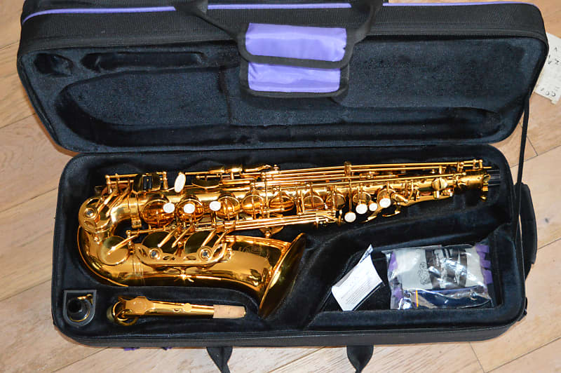 SML Paris saxophone Alto A-620 II 2020 - Gold - revised, warranty 3 month image 1